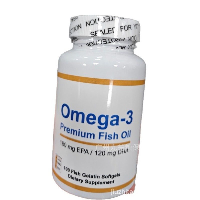 พร้อมสต็อกจัดส่งที่รวดเร็ว พร้อมสต็อก Omiga Fish Oil Capsules O-Mega-3 Fish Oil Deep Sea Fish Oil So