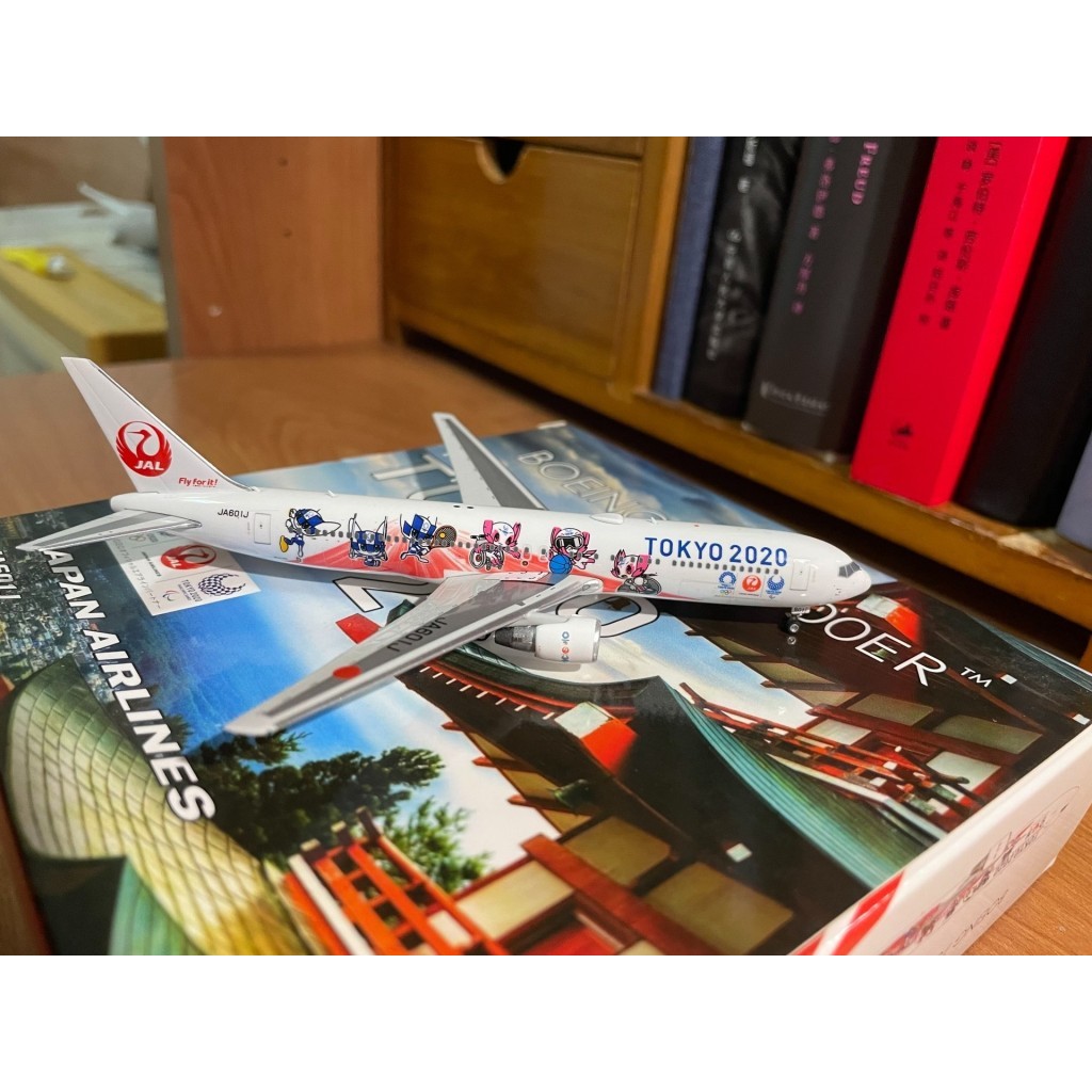 [สต๊อกพร้อม] Phoenix PH Japan Airlines B767-300 JA601J Tokyo Olympics 1/400 #飞机模型 #模型 การส่งสินค้า ค