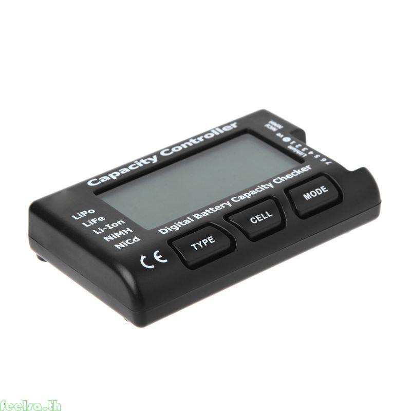 Feela RC CellMeter-7 เครื่องตรวจสอบความจุดิจิตอลสําหรับ Nicd NiMH LiPo LiFe Li-ion