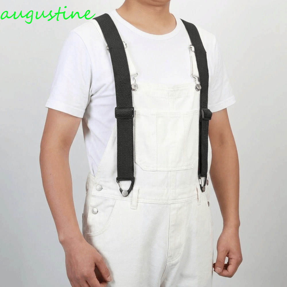 AUGUSTINE สายรัดทํางาน, สายรัด X-Type กันลื่นกว้าง 3.8 ซม., ทนทาน Heavy Duty Elegant พร้อม 4 Gripper