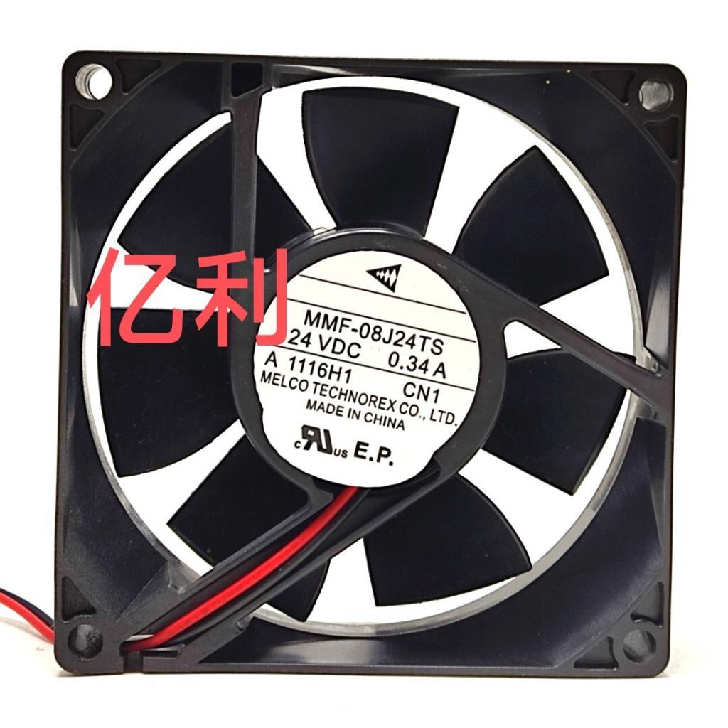 Mitsubishi MMF-08J24TS 24V 0.34 8CM 8025 ไดรฟ์พัดลมระบายความร้อนอินเวอร์เตอร์