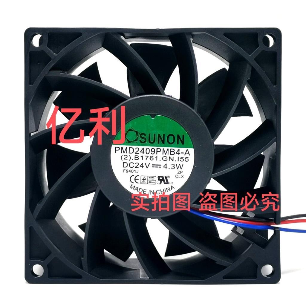 Jianzhun SUNON 9038 PMD2409PMB4-A 24V 4.3 W 3 W พัดลมระบายความร้อนอินเวอร์เตอร์