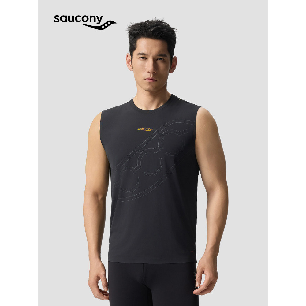 Saucony Saucony 26 Summer Mens Running Training Sports Vest