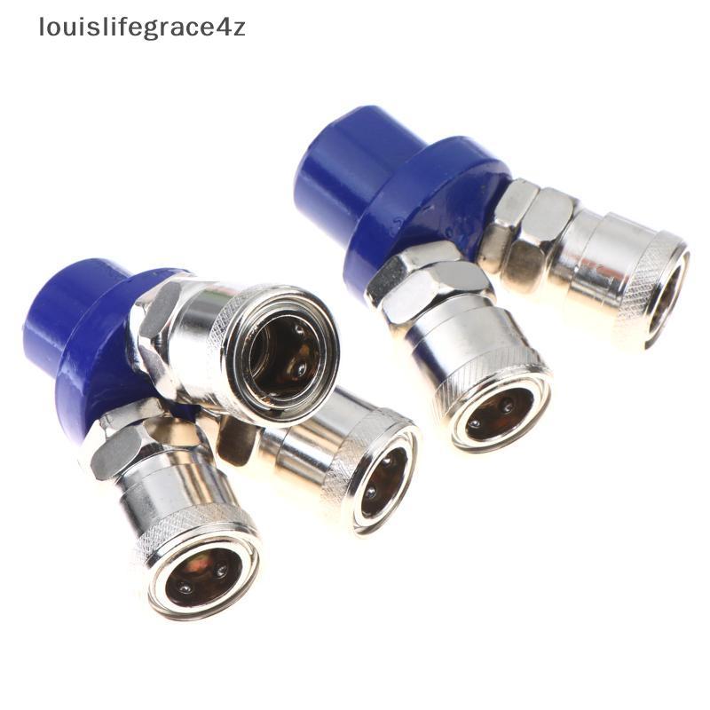 Grace4z Pneumatic Quick Connect Coupler Push To Connect 2/3 Way Splitter สําหรับยานยนต์โรงรถซ่อม & A