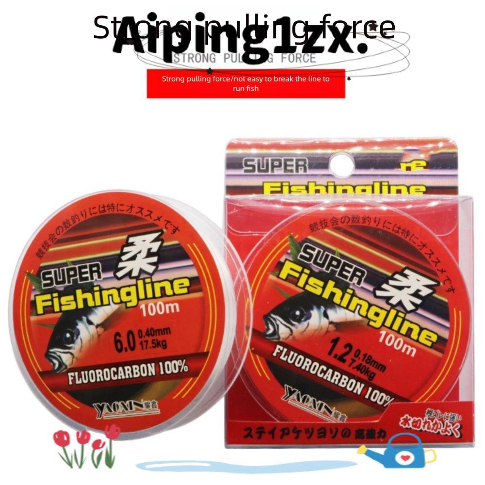 NG1ZX 100m 100% Fluorocarbon Nylon PA ทนทาน Angling เชือกที่แข็งแกร่งสาย Monofilament