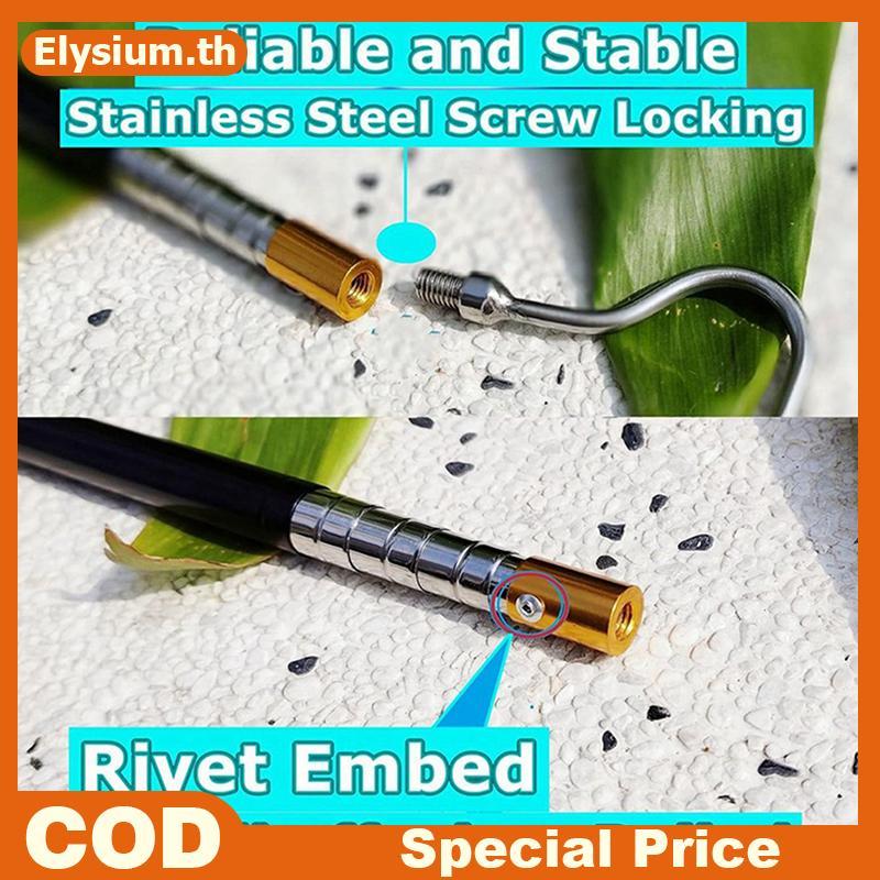 Scalable Snake Hook Reptile Catcher Sti Pole,Snake Handling ชุดเครื่องมือสําหรับ Rattlesnakes Python