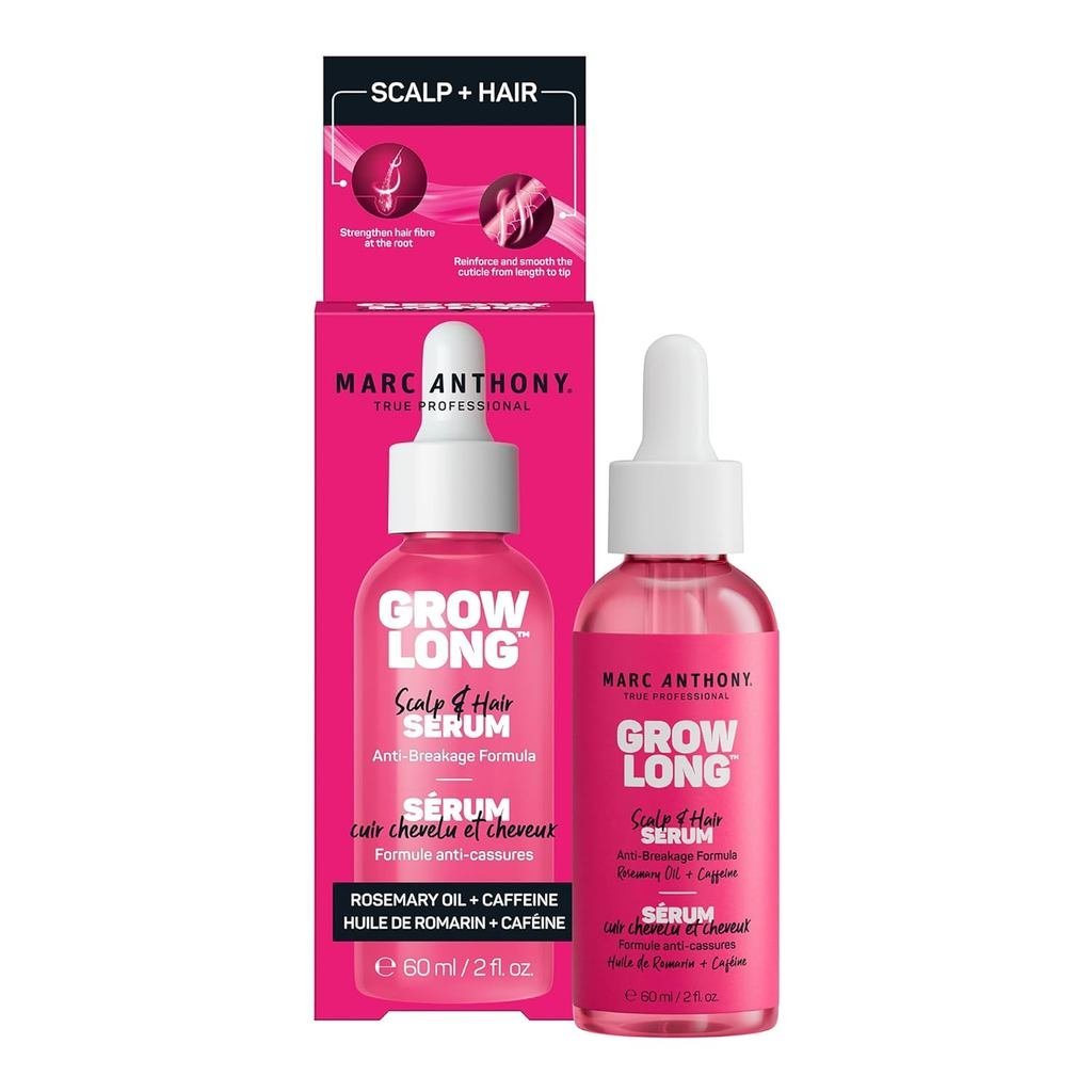 Marc Anthony Grow Long, Anti-Breakage Scalp & Hair Serum พร้อม Biotin R9YJ