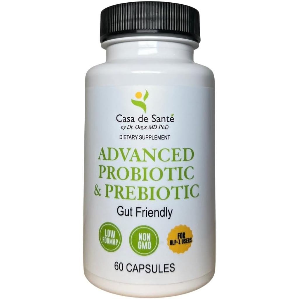 Casa de Sante Advanced Probiotic & Prebiotic - รองรับอาการท้องที่บอบบาง | FODMAP Gut Friendly Synbio