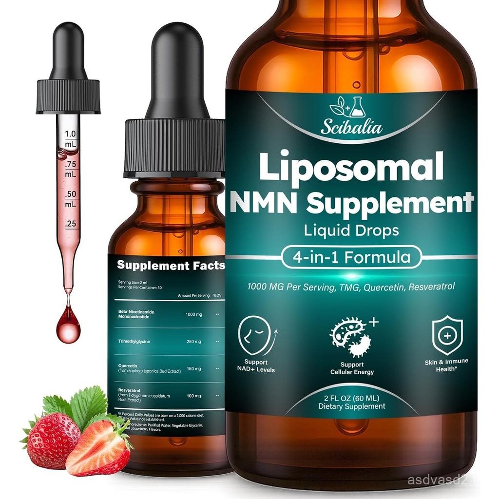 Adanced4-in-1NMNLiquidDropsforMen&Women L5PQ