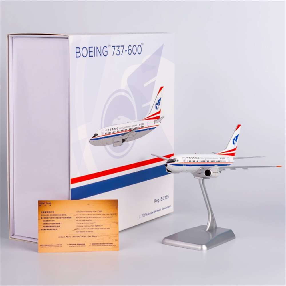 NG 1/200 B-2155 China Southwest Airlines Boeing B737-600 โมเดลเครื่องบินโลหะผสม