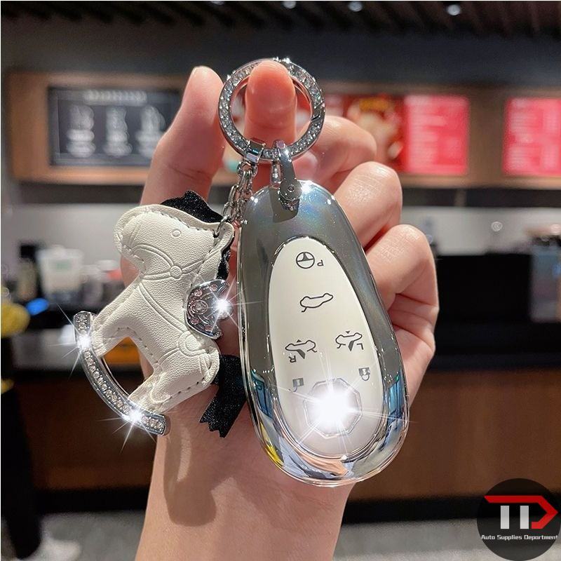 Ready Stock เหมาะสําหรับ 2026 MG S5 EV ฝาครอบกุญแจ MG S5 EV MG D + V + X + Cyberster เฉพาะกระเป๋าเปล