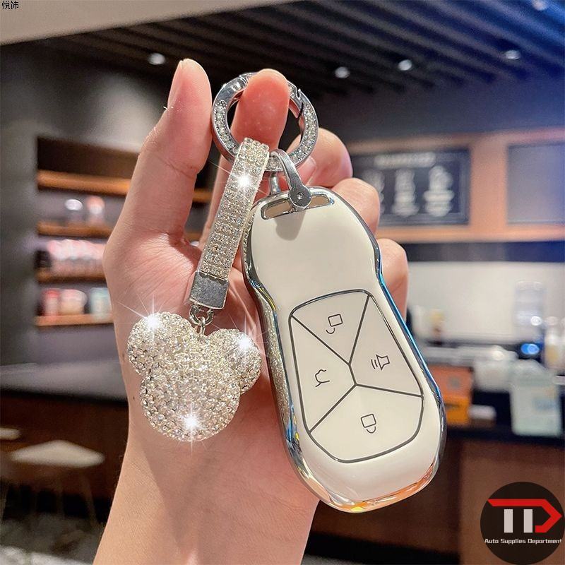Ready Stock เหมาะสําหรับ 2025 XPENG G6 ฝาครอบกุญแจรถสไตล์ใหม่ XPENG p7 + เคสป้องกัน Max เฉพาะหัวเข็ม