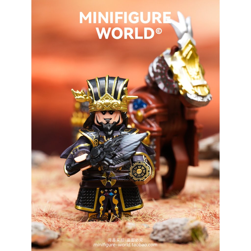 เสื้อคลุมสีดํา Zhuge Liang Ma Chao Guan Yu Zhao Yun Zhuge Liang Ma Chao Guan Yu Zhao Yun Zhong ของเล