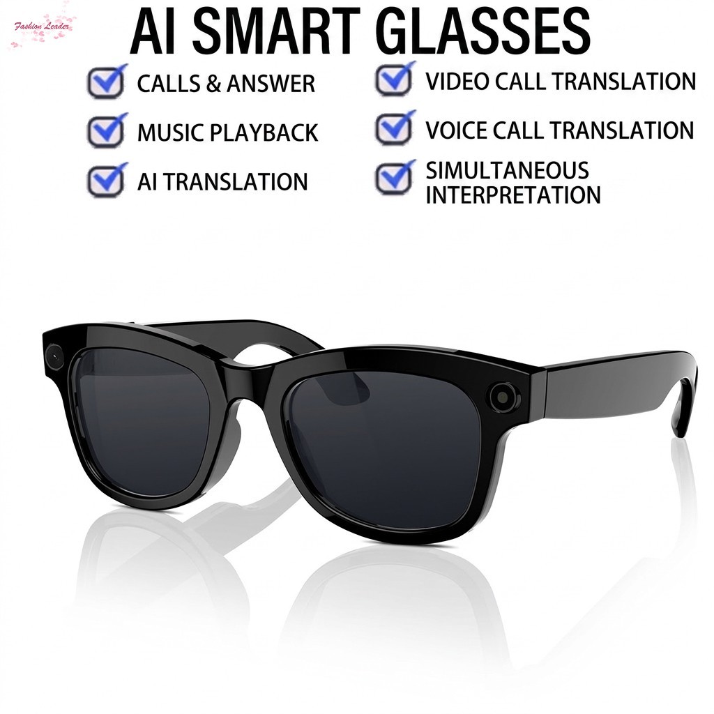 แว่นตาอัจฉริยะ แว่นกันแดดบลูทูธ - Wireless Call Music Translate HD M01Pro