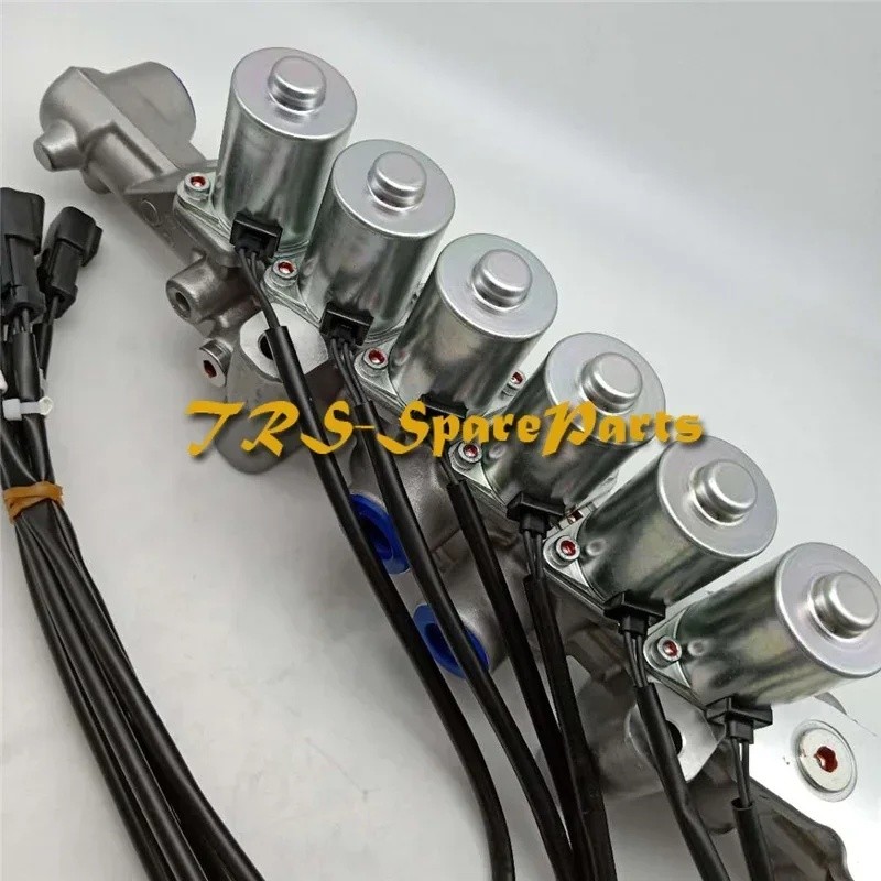 สําหรับ Komatsu PC200-7 PC210-7 PC220-7 PC270-7 Excavator Solenoid วาล์วกลุ่ม 20Y-60-31211 20Y-60-33
