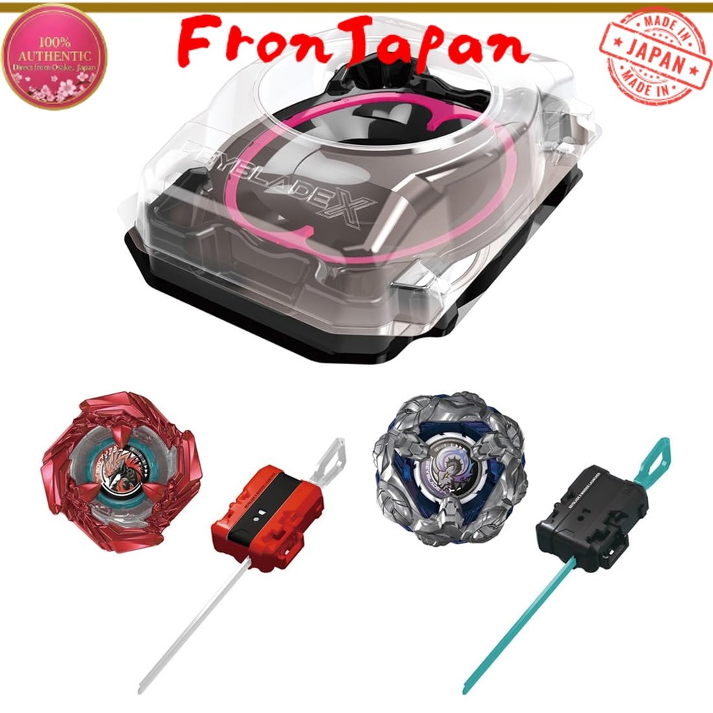 TAKARA TOMY BEYBLADE X BX-46 เซ็ตเอนทรีต่อสู้แบบปรับแต่ง 【Japan Direct】