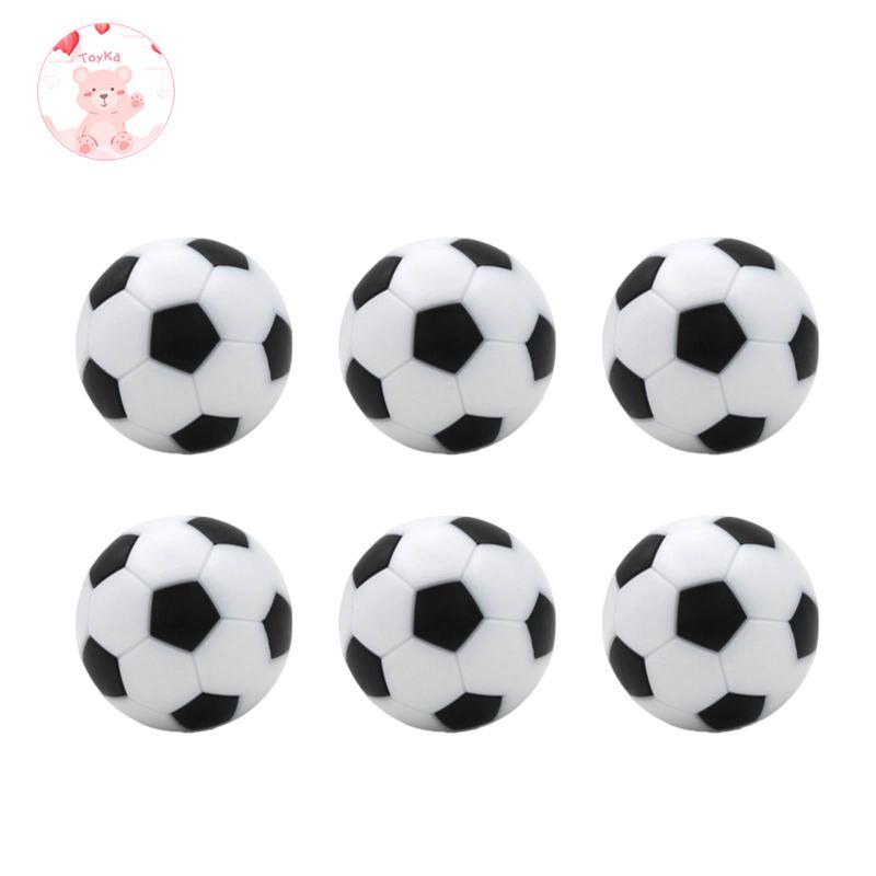 [Whbadguy] 6x Mini Foosball Table Balls Small Table Soccer Balls Gift Foosball Official