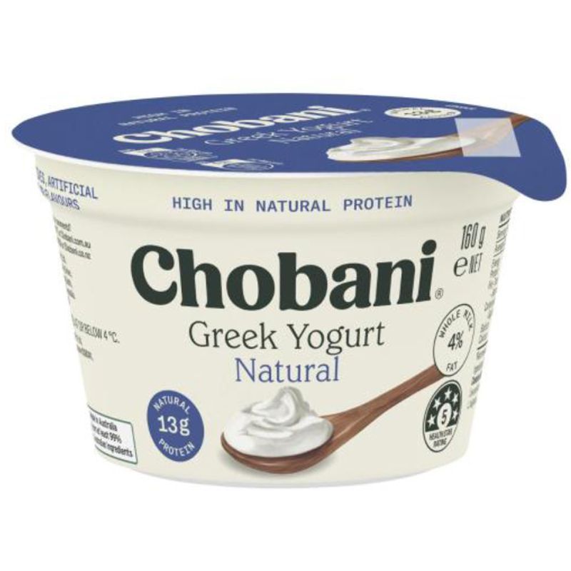 โชบานิกรีกโยเกิร์ตรสธรรมชาตสูตรปราศจากไขมัน 100กรัม CHobani Greek Yogurt Plain Fat Free 100g.