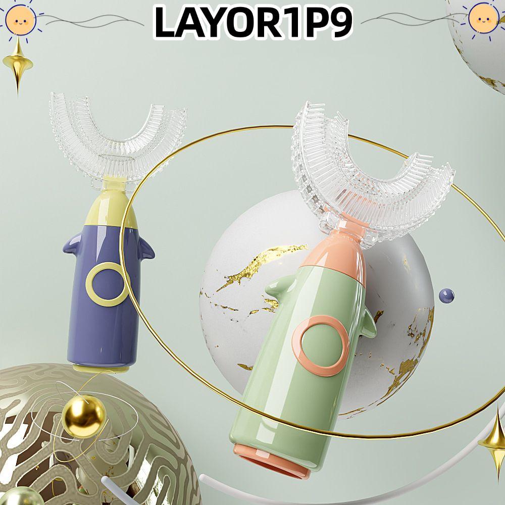 LAYOR1P9 แปรงสีฟัน U-Shape 1-12years Oral Care เด็กโปรดปรานฟันไวท์เทนนิ่ง