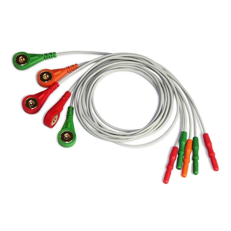 ECG Electrodes และ ECG Holte สายทางการแพทย์ Electrode Patch เครื่อง ECG ECG Monitor Patch EKG อุปกรณ