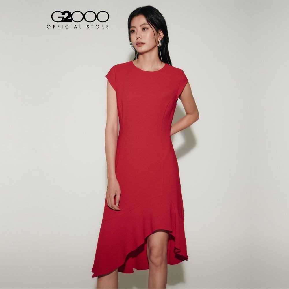 G2000 เดรสสำหรับผู้หญิง Fit & Flare Shape รุ่น 4923103627 RED