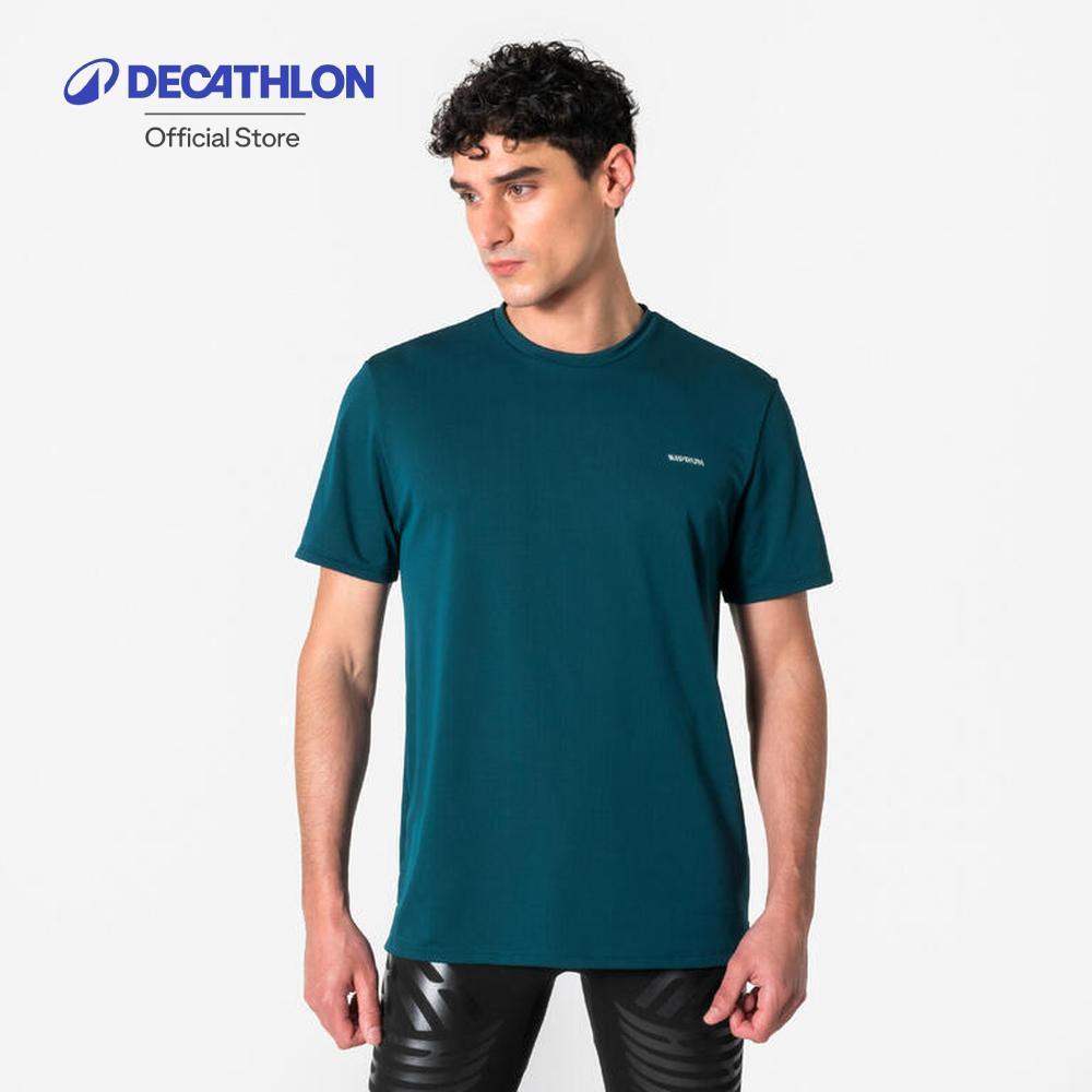 Decathlon Men'S Breathable Running T-Shirt Kiprun Run 500 Dry เสื้อยืดวิ่งสำหรับผู้ชาย รุ่น Kiprun 5