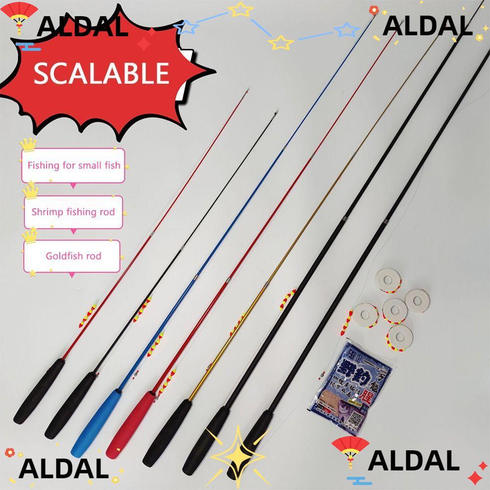 ALDAL ชุดเบ็ดตกปลา, Casting Rod Telescopic Fishing Rod ชุด, เด็กคาร์บอน Fibre Fishing Pole แก้ว Fibr