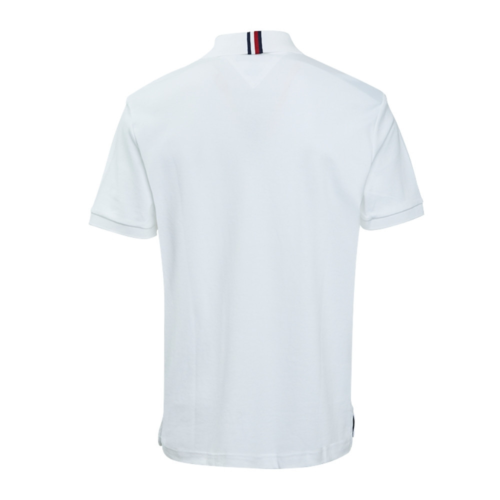 Tommy Hilfiger เสื้อโปโล ผู้ชาย รุ่น 78JB751 YCI - สีขาว ทรง Regular Fit — صورة 2