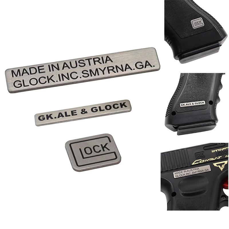 สติ๊กเกอร์ DIY ตกแต่งของเล่น Glock