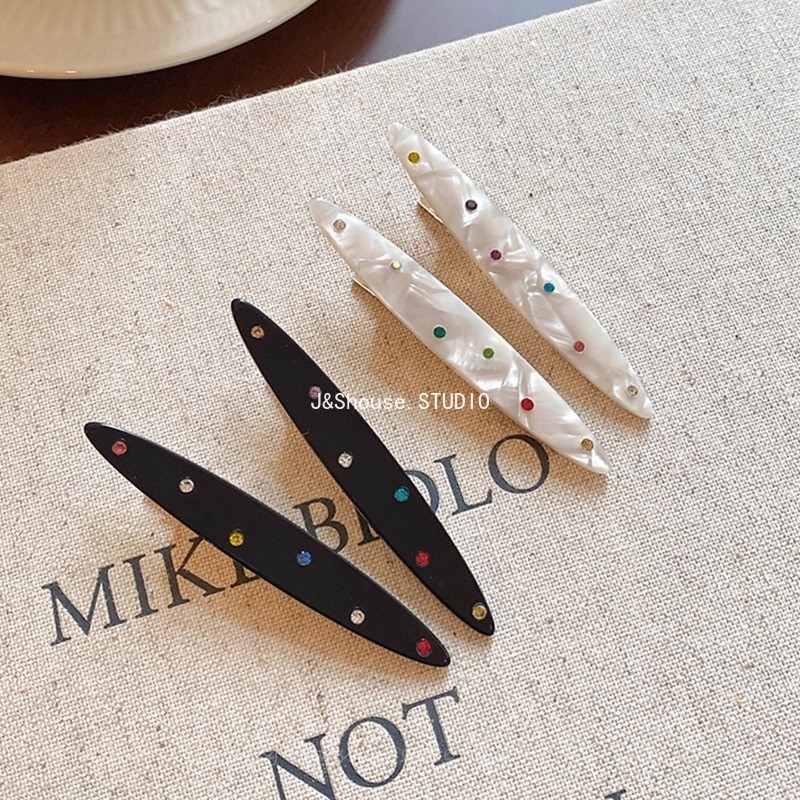 Ki Gibbs Clip แบบเกาหลี มี Rhinestone สีสันสดใส สำหรับผู้หญิง - รูปที่ 6