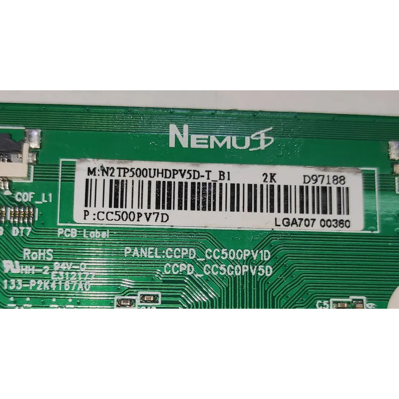 จัดส่งฟรี!! CC500PV7D ccpd_cc500pv1d cc500pv5d 2K LCD TV logic board t-com