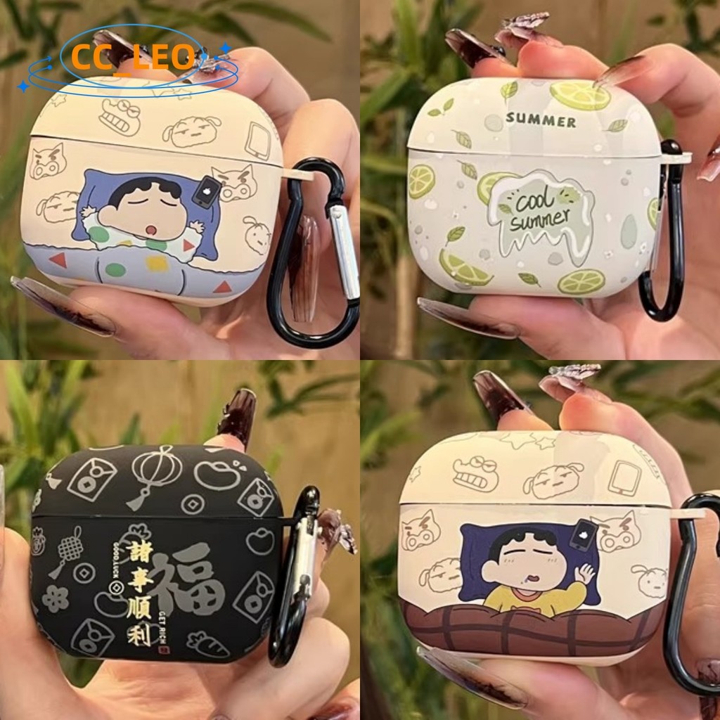 for EDIFIER EvoBuds Pro Case Cute Crayon Shin-chan Peach Suitable for EDIFIER EvoBuds Pro Clear Soft Case Shockproof Shell Protective Sleeve
