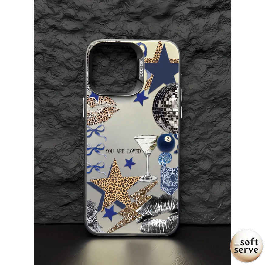 Leopard-Star-Butterfly-Blue Ribbonเคสโทรศัพท์เหมาะสําหรับVivo Y21/Y21s/Y21t/Y33s/Y33t Y27 4G Y28 4G 