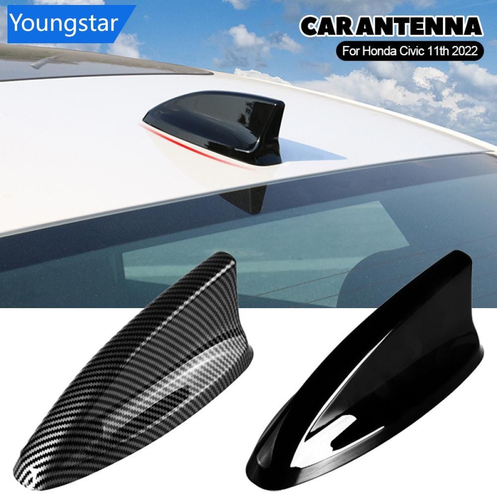 YGS เสาอากาศรถยนต์ Shark Fin Cover Trim Auto หลังคาตกแต่งเสาอากาศเสาอากาศอุปกรณ์เสริมสําหรับ Honda C