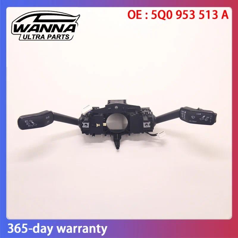 OE คุณภาพ 5Q0953513พวงมาลัยคอลัมน์สวิทช์ Cruise Control สําหรับ VW CC Golf Tiguan L Teramont Skoda O