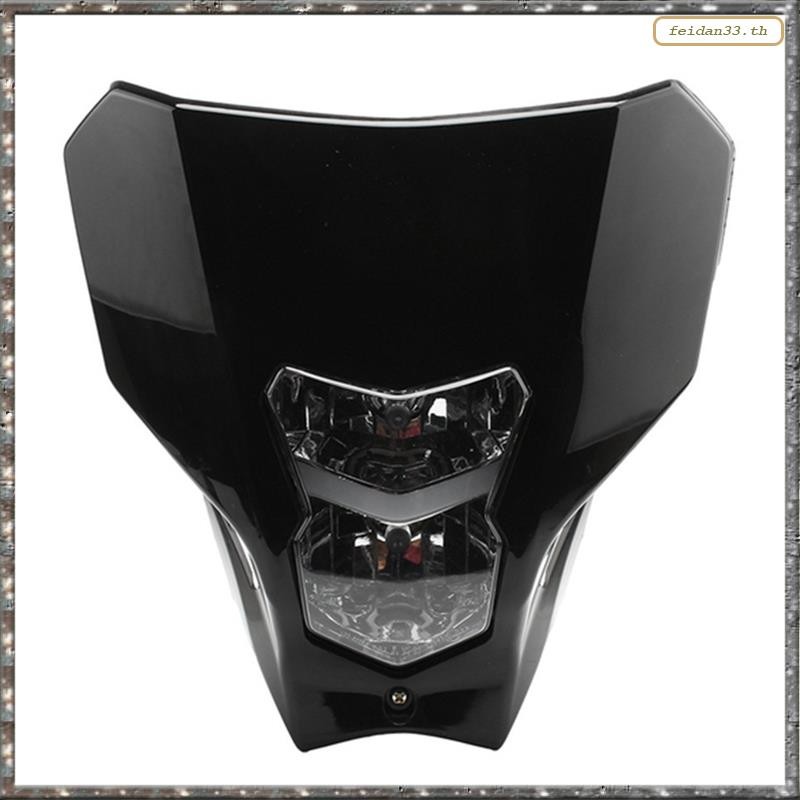 [LHY] สําหรับ CRF450L CRF450XR CRF 450L 450XR 450 L XR ฝาครอบไฟหน้า Ghost Face Mask Off-Road ฮาโลเจน