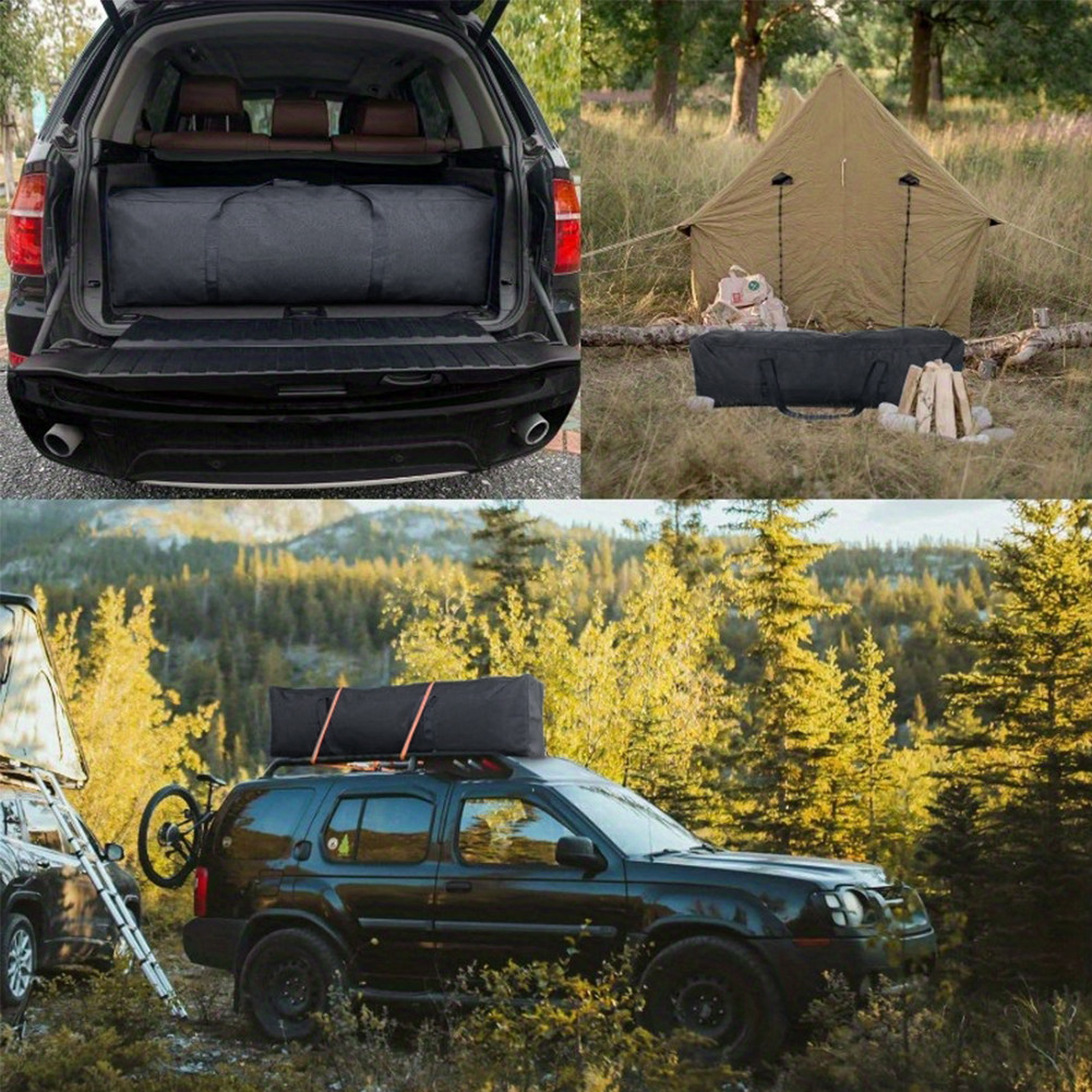 กระเป๋าแคมป์ปิ้ง ใส่เต็นท์ขนาดใหญ่ ใส่ของได้เยอะ ใช้ในแคมป์ปิ้ง สะดวกสบาย - รูปที่ 3