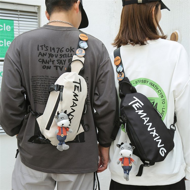 กระเป๋า zara กระเป๋า crossbody กระเป๋าคาดหน้าอกสำหรับเด็กผู้ชายแบบใหม่