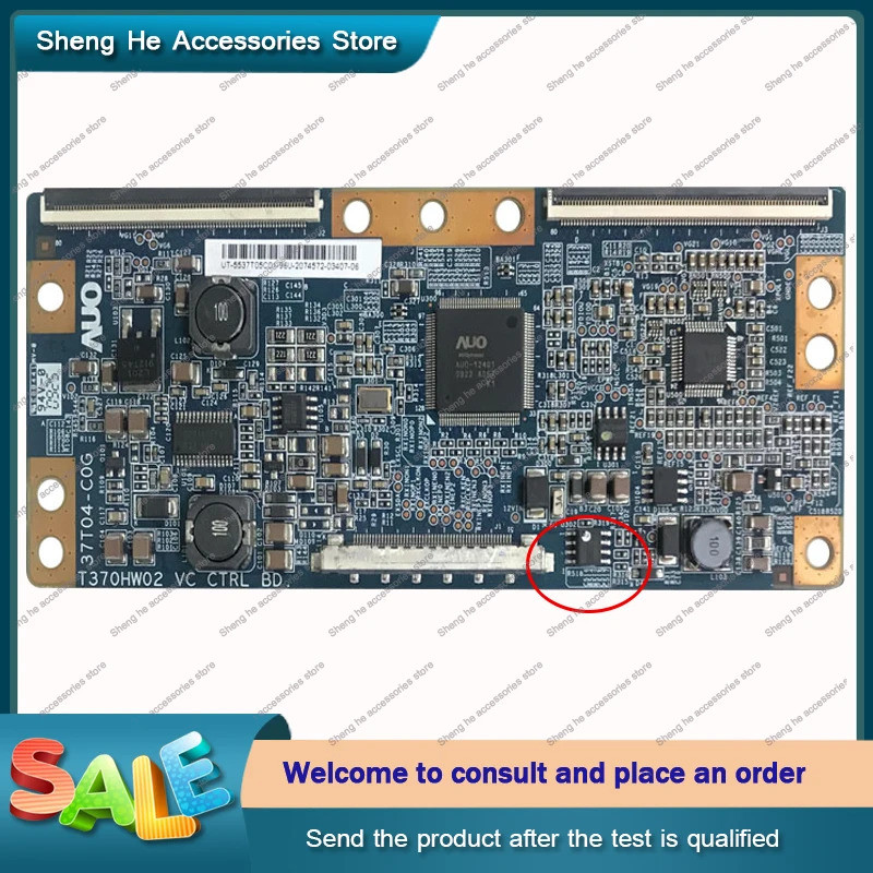 สําหรับ LA37B530P7R S3731K Tcon Board T370HW02 VC CTRL BD 37T04-C0G 37T04-CoG 37 นิ้ว IC