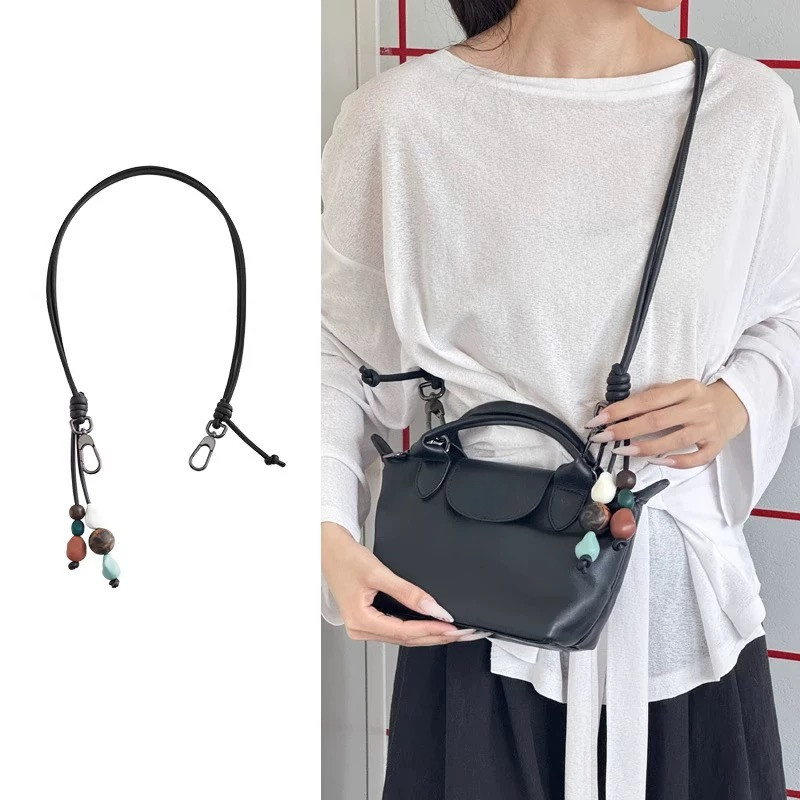 สายรัดกระเป๋าใต้วงแขน เหมาะสําหรับ longchamp Bag Transformation All-Match เครื่องปั้นดินเผาไหล่ลูกปัดสายสั้น