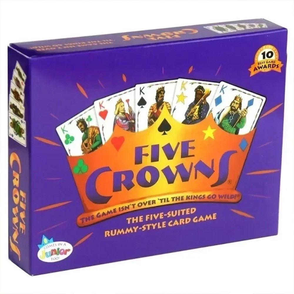 Five Crowns Card Game 5 Suites Classic Original Family Party Rummy Style Play