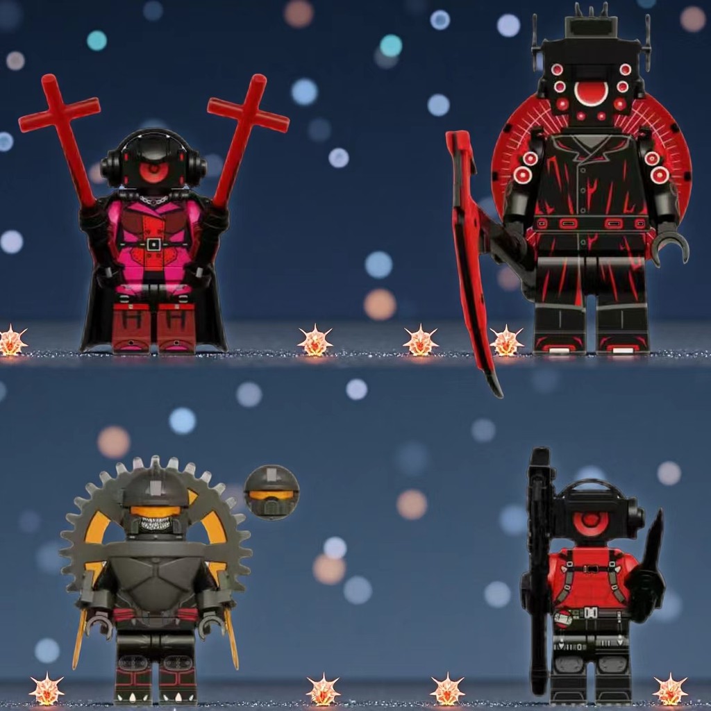 เลโก้ skibidi toilet skibidi toilet Le Toys New Big Sound Man Astronomical Hunter Titan Super Toilet