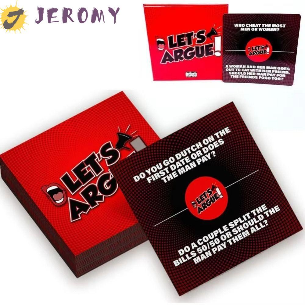 JEROMY Trap Spelling Bee Card Game Cards Creative Lets Argue Card Game, Family and Friend Night Fun 