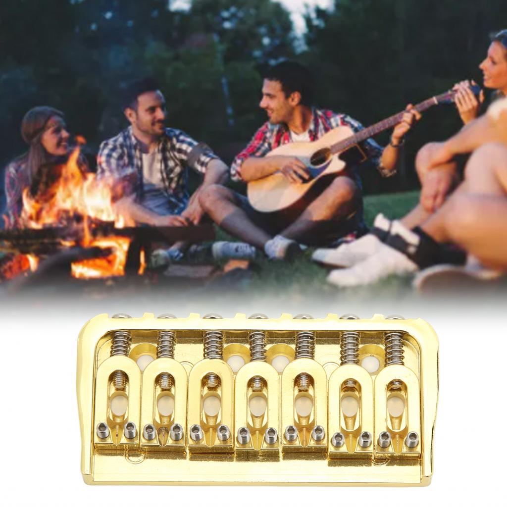 FIXED SHORT BRIDGE กีตาร์ไฟฟ้า Hardtail Heavy Part Professional สำหรับกีต้าร์