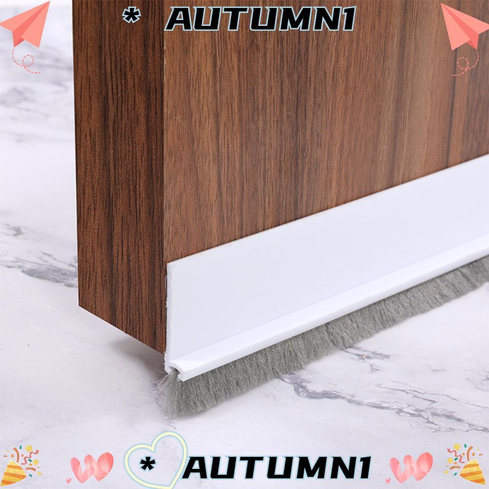 AUTUMN Under Door Draft Stopper, พร้อมแปรง Self กาวแบบบูรณาการประตู Sweep, ทนทานลดเสียงรบกวน 39" L/2