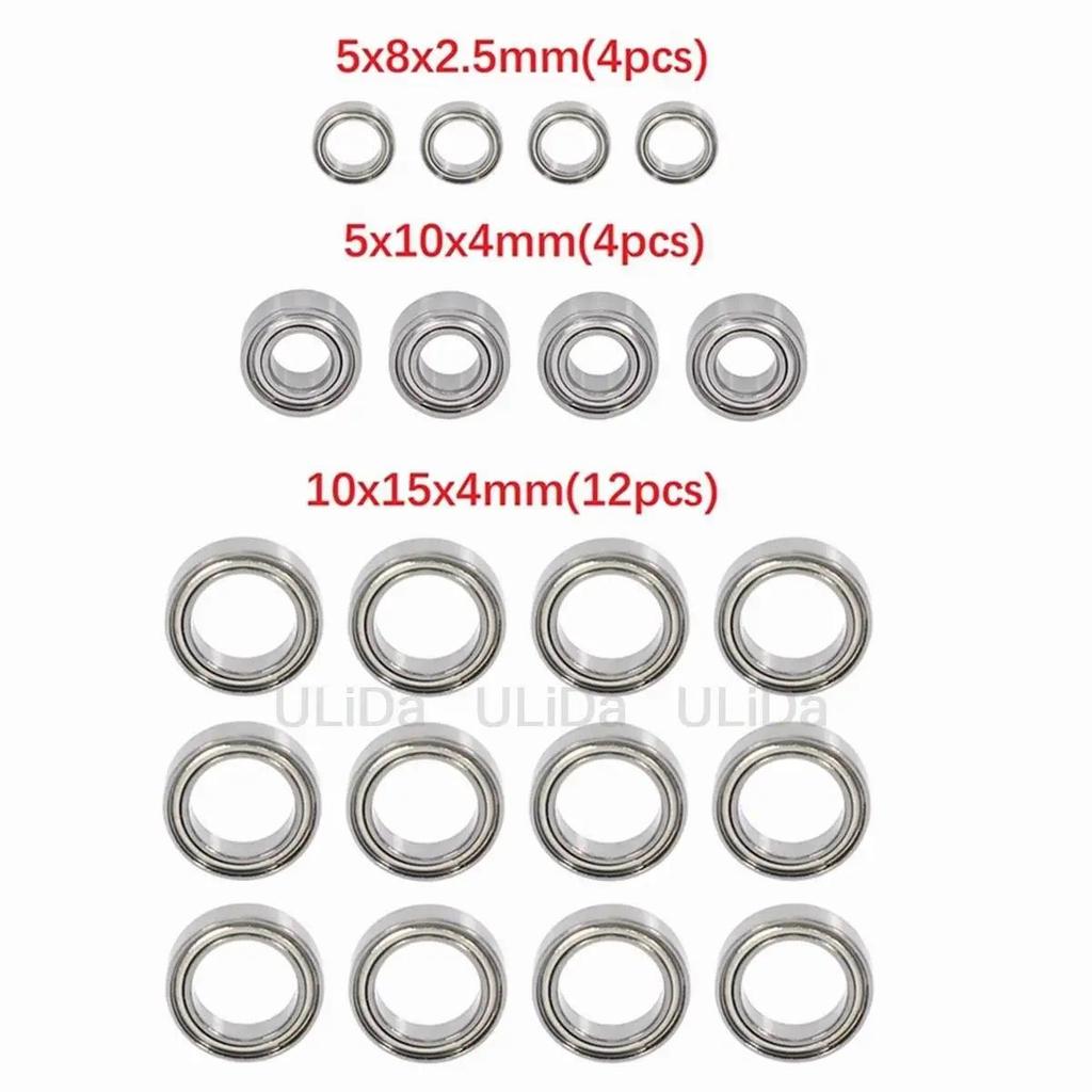 20 ชิ้น Ball Bea ชุด BE001 BE002 BE003 สําหรับ JLB Racing CHEETAH 11101 21101 J3 RC รถ