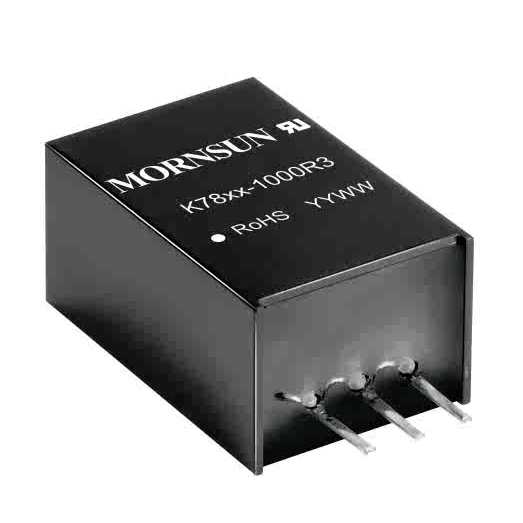 K7809-1000R3 DC-DC โมดูลแหล่งจ่ายไฟที่ไม่แยก 13-36V 9V 1A