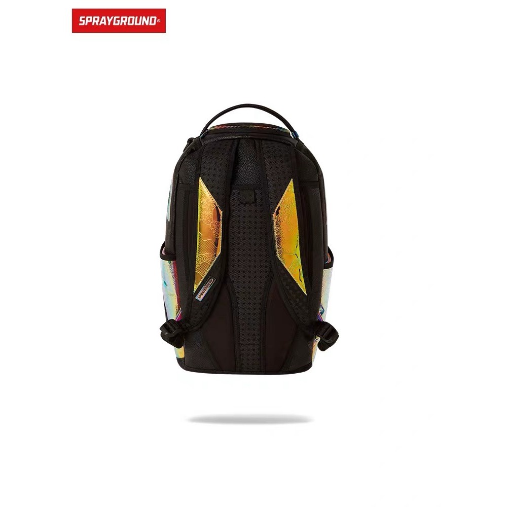 Dashui Goods sprayground Shark Mouth Laser Jelly Backpack 5722 ภาพถ่ายไม่คืนเงินไม่แลกเปลี่ยน