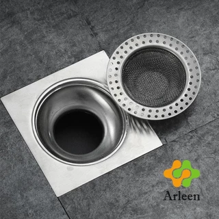 Arleen ที่กรองเศษอาหาร สะดืออ่าง ตะแกรงกรองเส้นผม วงกลม ตาข่ายกรองท่อระบายน้ำ floor drain