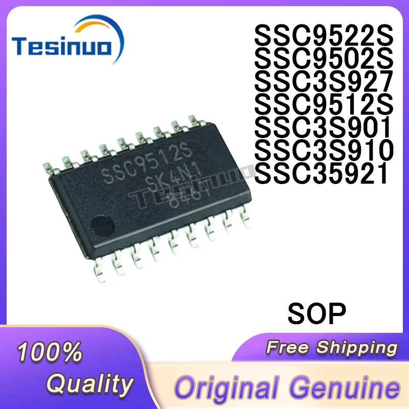 5PCS SSC3S901 SSC3S910 SSC3S927 SSC9502S SSC9512S SSC9522S SOP Liquid คริสตัลชิปไฟฟ้า